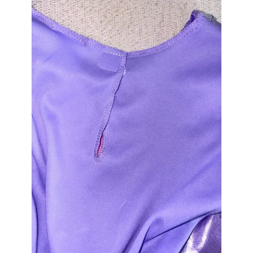 Disney Rapunzel Tangled Costume Dress age 4-6X Purple Pink new Character Cameo